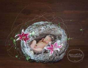 Baby Lily, age 5 days